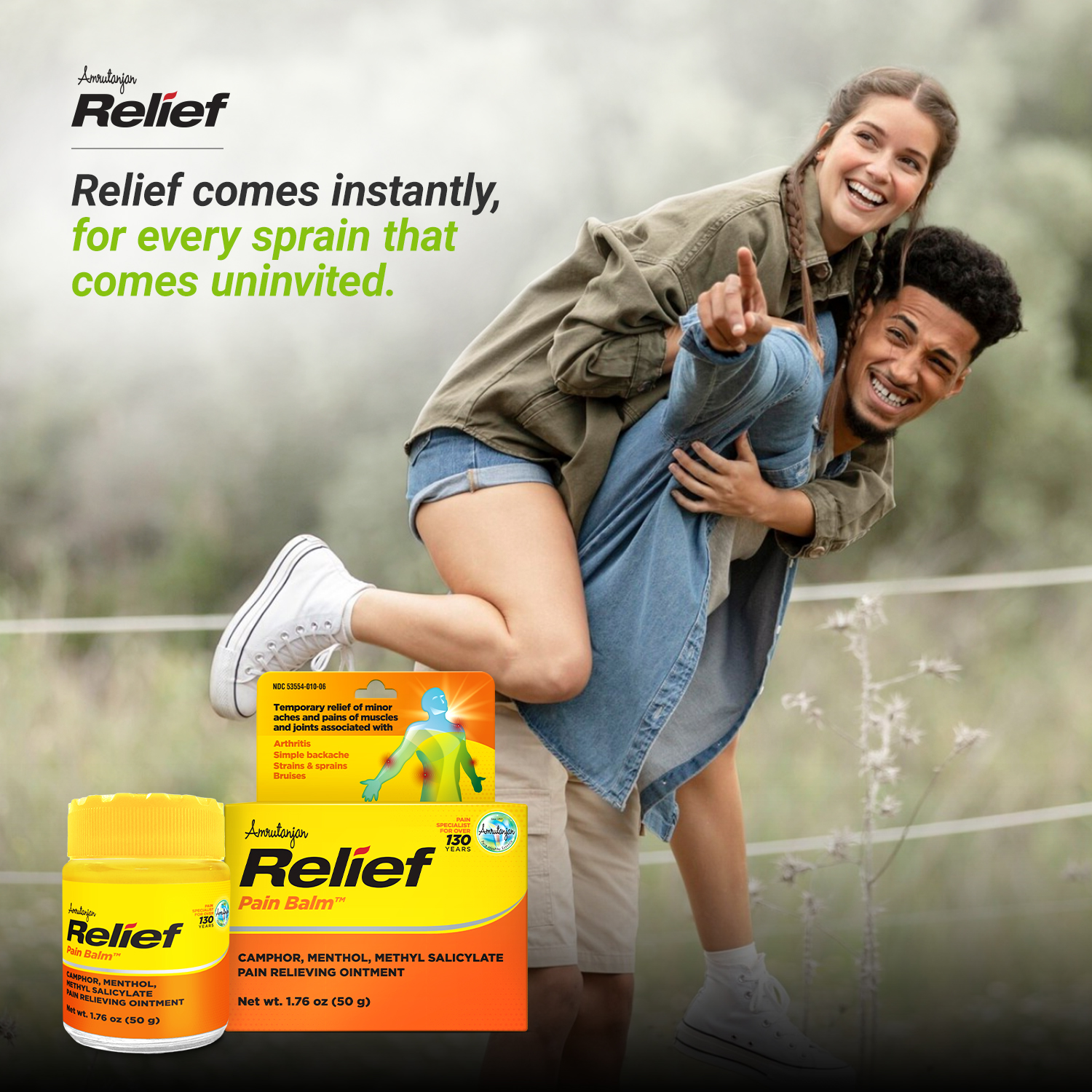 Amrutanjan Relief Strong Pain Balm - Image 5